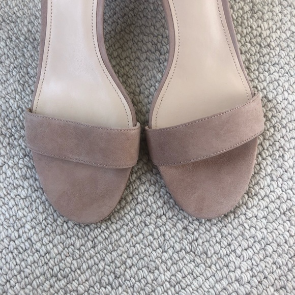Marc Fisher Block Heel Sandal Karlee Suede Pink - Picture 7 of 14